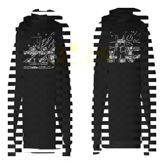 Hello 2026 Happy New Year Party New Years Eve 2026 Fireworks Long Sleeve T-Shirt - Seseable