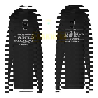 Hello Darkness My Old Friend Irish Beer St Patrick's Day Long Sleeve T-Shirt - Monsterry