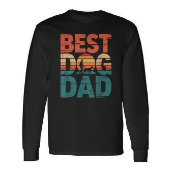 Herren Best Dog Dad Ever Hundeliebhaber Hunde Langarmshirts - Seseable
