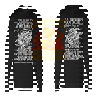 Hot Dog Call Me The Vet Puttin' Dogs Down Glizzy Meme Long Sleeve T-Shirt | Seseable FR