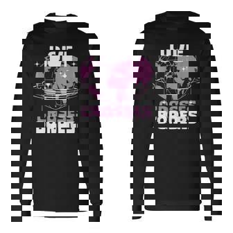 Humanity Equality Love Crosses Borders Long Sleeve T-Shirt | Mazezy