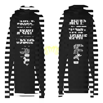 Humor Endive Minimalist Vegetable Funny Quote Endive Tank Top Long Sleeve T-Shirt | Mazezy