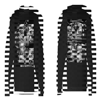 Hypnotic Boston Terriers Weird Eyes Weirdcore Halloween Dogs Tank Top Long Sleeve T-Shirt | Mazezy