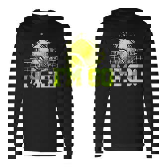 I'm 60 ラケット スポーツ テニス 選手 大人 還暦 長袖Tシャツ - Kawaiitshirt