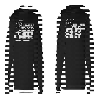 メンズ I'm The Chef クッキングハット フードクッキング シェフ キッチン フードクック 長袖Tシャツ - Kawaiitshirt