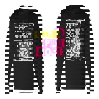 I'm Not Cute I'm Punk Rock パンクロッカー用 長袖Tシャツ - Kawaiitshirt