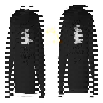 I'm Notingle I Have My Exotichorthairalentine's Day ネコ 長袖Tシャツ - Kawaiitshirt