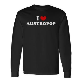 Ich Liebe Austropop Ich Liebe Austropop Langarmshirts - Geschenkecke