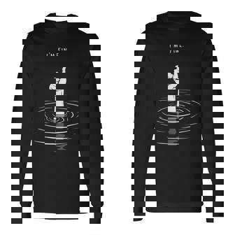 I'm Fine Like Hand Thumbs Up On Water Surface I'm Fine Long Sleeve T-Shirt - Thegiftio