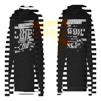 I'm Not Always Grumpy Sometimes i Base Jump Long Sleeve T-Shirt | Mazezy