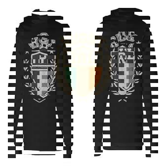 Ireland Rugby Vintage Irish Rugby Emblem Tank Top Long Sleeve T-Shirt | Mazezy