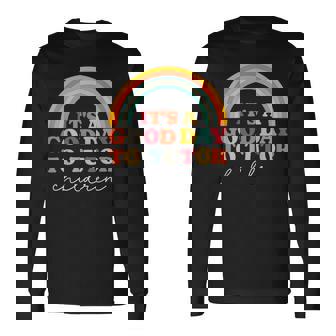 It's A Good Day To Tutor Children Elementary Math Reading Long Sleeve T-Shirt | Mazezy