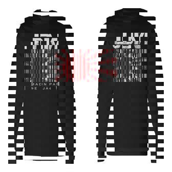 Jdm Barcode Made In Japan モータースポーツ メンズ シャツ 長袖Tシャツ - Kawaiitshirt