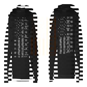 Jiu Jitsu American Flag Camo Usa Jiu-Jitsu Youth Men Long Sleeve T-Shirt - Monsterry