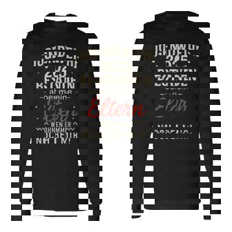 Jugendweihe 2025 Bestanden Aber Meine Eltern Langarmshirts - Geschenkecke