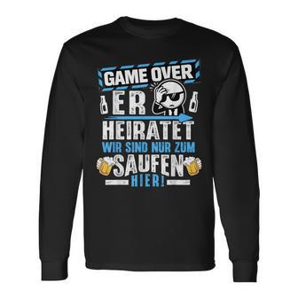 Junggesellenabschied Männer Jga Team Bräutigam Jga Langarmshirts - Seseable