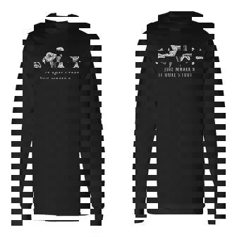 Just One More Shark Tooth Marine Biology Fossil Collector Long Sleeve T-Shirt | Seseable UK