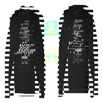 Karaoke Leprechaun St Patrick’s Party Long Sleeve T-Shirt | Mazezy