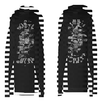 Kinda Fit Sorta Fat Gym Bear Weightlifting Workout Long Sleeve T-Shirt - Thegiftio