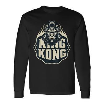King Kong Strenght Long Sleeve T-Shirt - Thegiftio UK