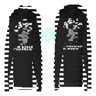 Kiss Me I'm Nauruan St Patrick's Day Nauru Tank Top Long Sleeve T-Shirt | Mazezy