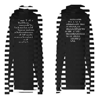 Labrador Dog Lover Zucchini Foodie Ironic Sarcastic Long Sleeve T-Shirt | Mazezy