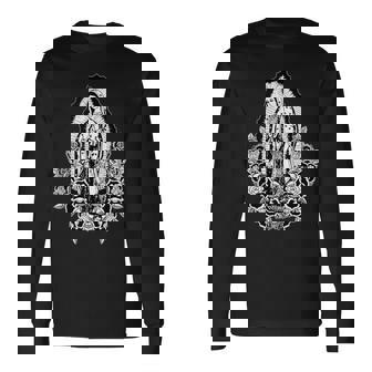 Our Lady Virgen De Guadalupe Saint Virgin Mary Tank Top Long Sleeve T-Shirt | Mazezy