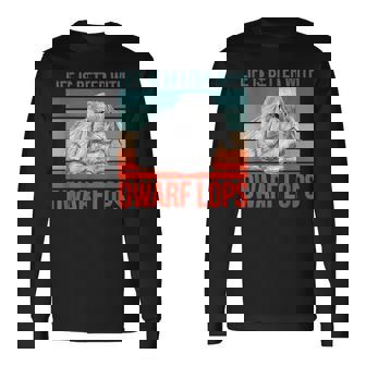 Lapin Bélier Laie Est Meilleure Lapin T-shirt à manches longues - Cadeauxyz