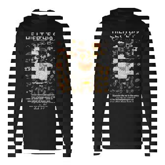 He Left The 99 Christian Floral Bible Lost Sheep Parable Long Sleeve T-Shirt - Monsterry