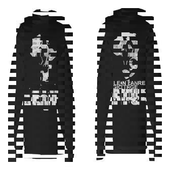 Légion Étrangère Française Legion Etrangere Afrique T-shirt à manches longues - Cadeauxyz