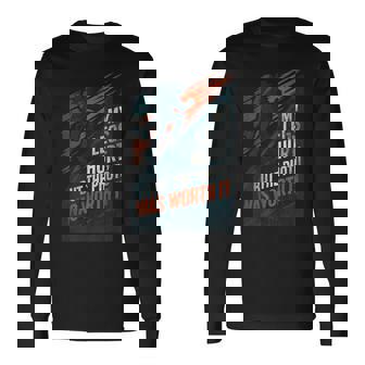 Legs Hurt But Photo Was Worth It Hiking Nature Photography Long Sleeve T-Shirt | Mazezy