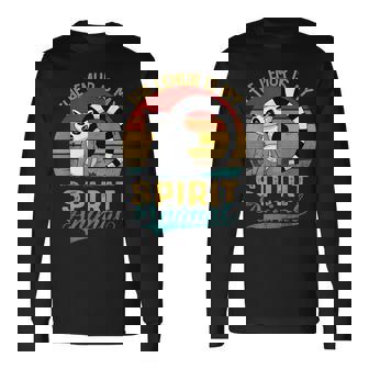 The Lemur Is Mypirit アニマルシャツ ファニーベンテージ キツネザル 長袖Tシャツ - Kawaiitshirt