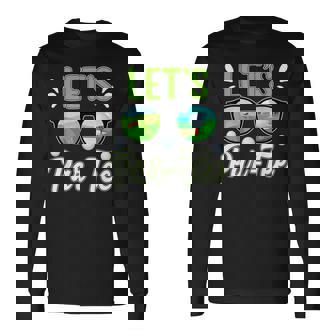 Let's Par Tee Golf Club Golf Player Golf Ball Golfing Party Long Sleeve T-Shirt | Mazezy