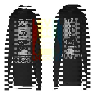 Level 40 Unlocked ideo Gamer 40Th Birthday 長袖Tシャツ - Kawaiitshirt