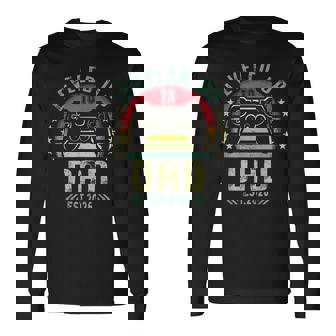 Leveled Up To Dad 2026 Promoted To Daddy Level Unlocked Long Sleeve T-Shirt | Mazezy