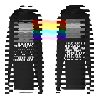 Lgbt More Equality More Lovetシャツ Lgbtq ゲイ レズビアン Lgbt 長袖Tシャツ - Kawaiitshirt