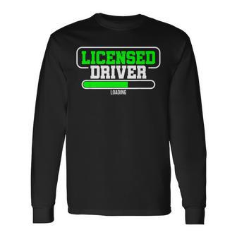 Licensed To Drive Conductor Regalo Escuela Conducción El Permiso De Conducir Camiseta de manga larga - Regaloses