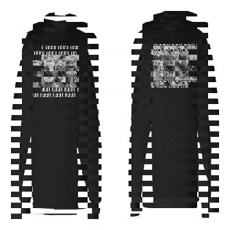 Life Picture Collection 猫（3） 長袖Tシャツ - Kawaiitshirt