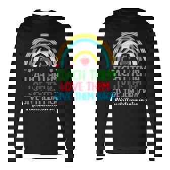 Life Skills Teacher Special Ed Love Them Life Skills Teacher Long Sleeve T-Shirt | Mazezy