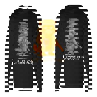 Litter’S Full Cat Parody Lovers Christmas Xmas Long Sleeve T-Shirt | Seseable FR