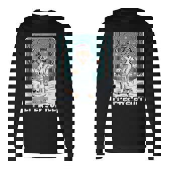 Litter’S Full Christmas Cat Parody Long Sleeve T-Shirt - Thegiftio