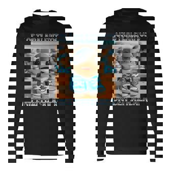 Los Traleritos Dicen Tralala イタリアンブレイン 長袖Tシャツ - Kawaiitshirt