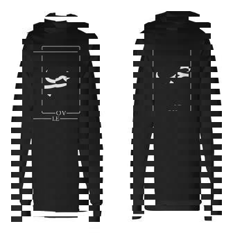 Love Arabic Text & 長袖Tシャツ - Kawaiitshirt