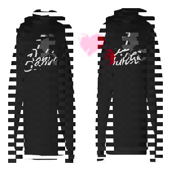 I Love Bachata Latin America ドミニカダンスレッスン 長袖Tシャツ - Kawaiitshirt