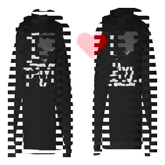 I Love Initials 長袖Tシャツ - Kawaiitshirt