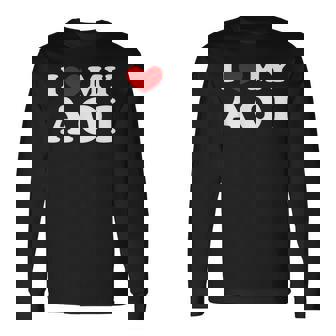 I Love My Aoi 私のあおいが大好き、私のあおいが好き 長袖Tシャツ - Kawaiitshirt