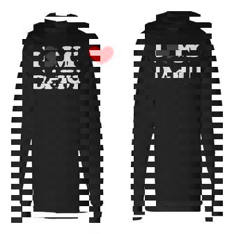 I Love My Da-Hui 私はダフイを愛しています 長袖Tシャツ - Kawaiitshirt