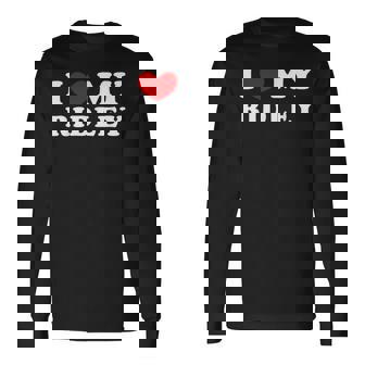 I Love My Ridley アイ・ラブ・マイ・リドリー 長袖Tシャツ - Kawaiitshirt