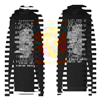 Love Peace ヒッピーコスチューム 60年代 70年代 フラワーフェスティバル衣装 長袖Tシャツ - Kawaiitshirt