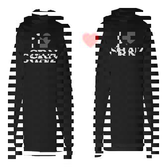 I Love ハート シュランツ ドイツテクノ Edm フェスティバル ダブステップ 長袖Tシャツ - Kawaiitshirt